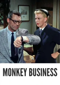 Monkey Business 1952 First Early Colored Films Version