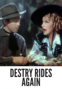Download Destry Rides Again (1939) Colorized HD | James Stewart | Western Comedy Classic