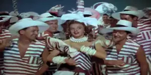 Ziegfeld Girl Colorized