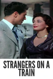 Download Strangers on a Train (1951) Colorized HD | Alfred Hitchcock | Psychological Thriller Masterpiece