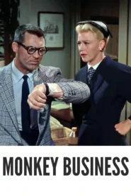 Monkey Business 1952 Full Movie Colorized