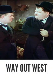 Download Way Out West (1937) Colorized HD | Stan Laurel | Western Comedy Adventure | Laurel and Hardy Movie