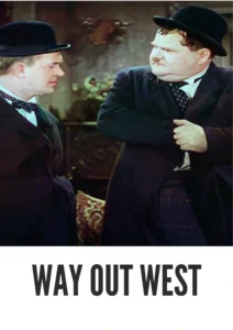 Download Way Out West (1937) Colorized HD | Stan Laurel | Western Comedy Adventure | Laurel and Hardy Movie