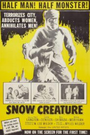 The Snow Creature (1954) Colorized