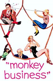 Monkey Business (1952) Colorized
