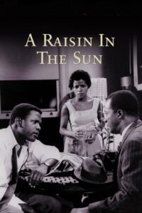 Colorized poster of A Raisin in the Sun (1961) starring Sidney Poitier