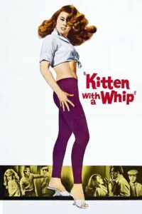 Colorized poster of Kitten with a Whip (1964) starring Ann-Margret